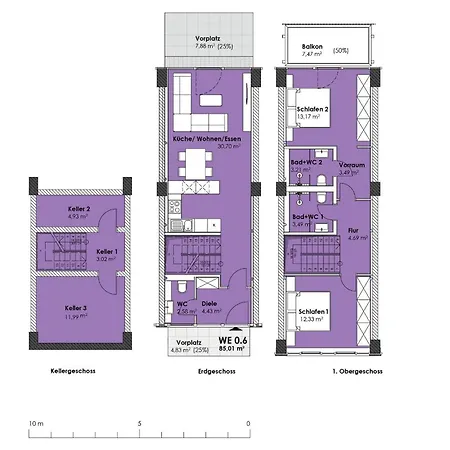 Prora - Strandoffice Apartamento *